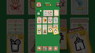 Stamp Solitaire Level 5 Solution | Stamp Solitaire : Card Matching Level 5