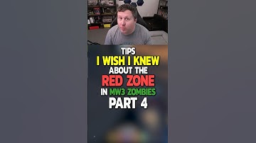 MW3 Zombies: Red Zone Tips I WISH I KNEW Part 4