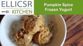 Pumpkin Spice Frozen Yogurt
