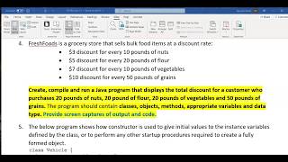 CIS18A Lab 3 Ex 4: Bulk Food Discount