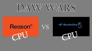 YYBY | Reason 12 CPU vs Studio One 5 CPU pt2