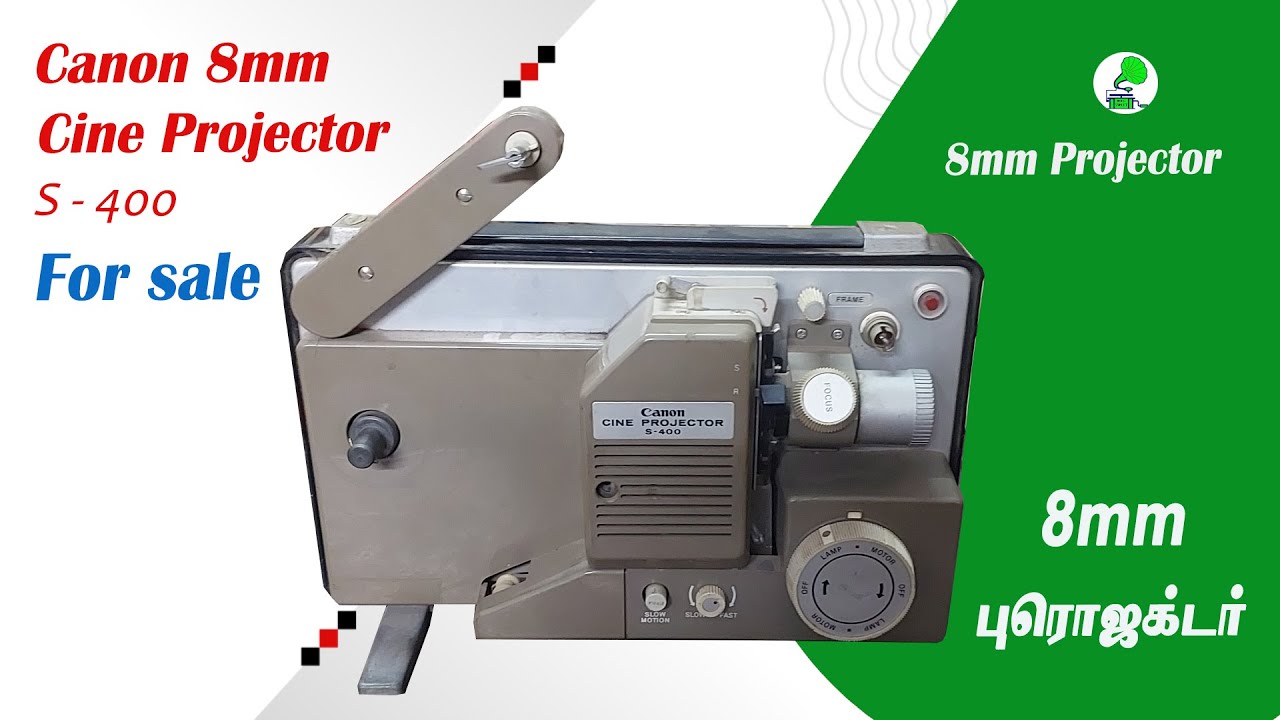 Canon Cine Projector 8mm | Canon S400 8mm Projector - YouTube