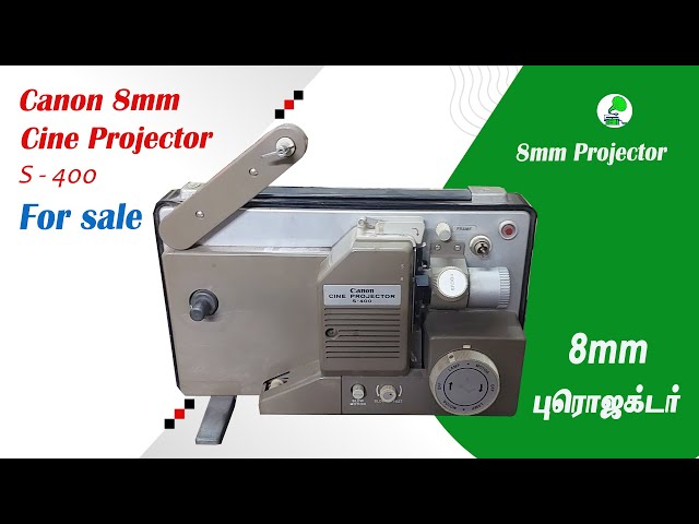 Canon Cine Projector 8mm | Canon S400 8mm Projector - YouTube