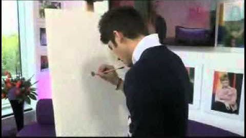 Zayn from One Direction shows you how to improve your drawing skills