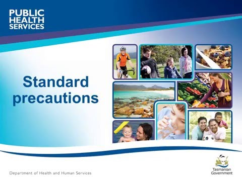 DHHS Tasmania,  Public Health Services - Standard Precautions Education
