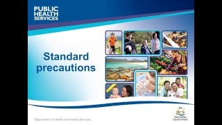 DHHS Tasmania,  Public Health Services - Standard Precautions Education