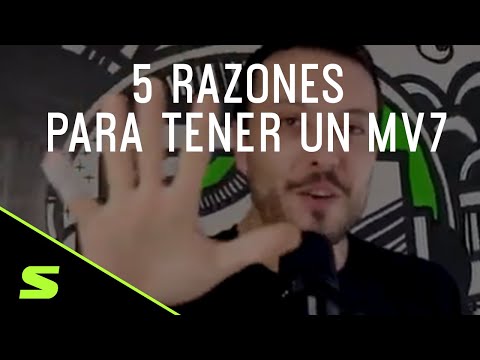 5 razones para tener un MV7 | El micrófono para creadores de contenido de Shure