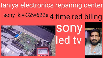 Sony led tv 4 times blinking / how to Sony LED TV for time blink/ 32 inch Sony TV standby problem
