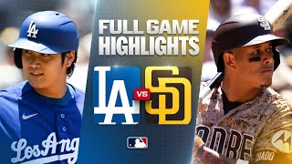 DODGERS vs. PADRES: Official Full Game Highlights (June 28) | 2026 MLB Season