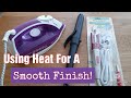 Needle Felting Advanced Techniques | The Smoothest Finish Ever | Using An Iron And Straighteners