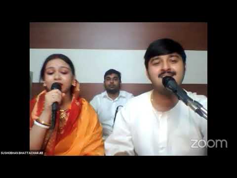    Prabhu Avatari   with Lyrics  ft Sushobhan  Debjani Bhattacharjee  Beautiful Sung