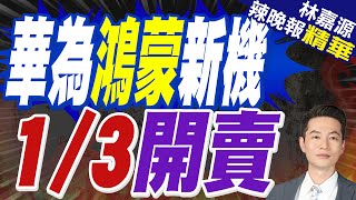 千元神機來了 華為鴻蒙亮了 | 華為鴻蒙新機 1/3開賣【林嘉源辣晚報】精華版@中天新聞CtiNews