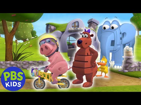 Bear Helps Pig Build a Bike