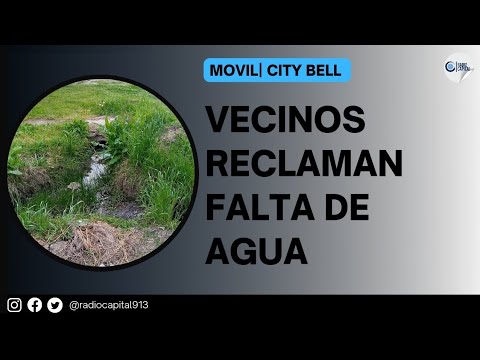 MÓVIL| Vecinos reclaman falta de agua y mejoras de infraestructura en ...
