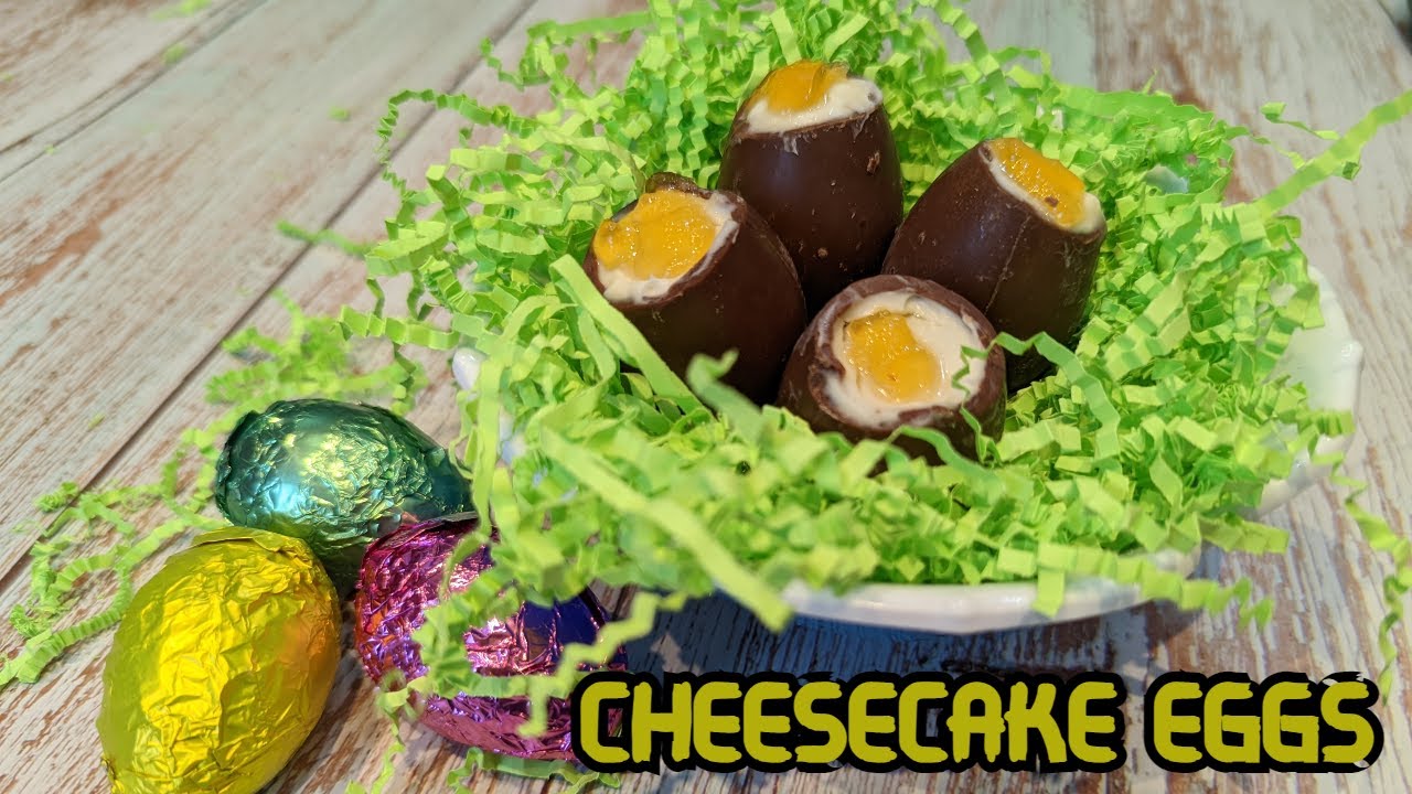 Chocolate Easter Egg Cheesecake Recipe YouTube