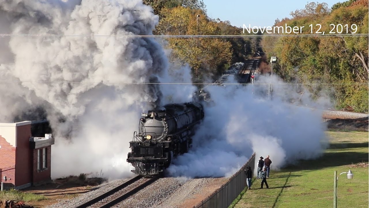 UP 4014 Through the Piney Woods- Marshall, TX to Prescott, AR (11/12/2019)