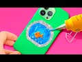 FUNNY DIY PHONE CRAFTS ||Awesome Ways To Upgrade Your Phone by 123 GO! GOLD