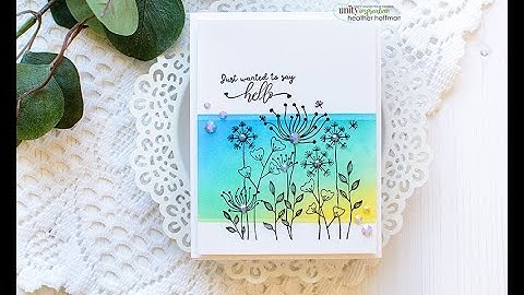 Unity Quick Tip: Ink Blended Highlight with Simple Stamping