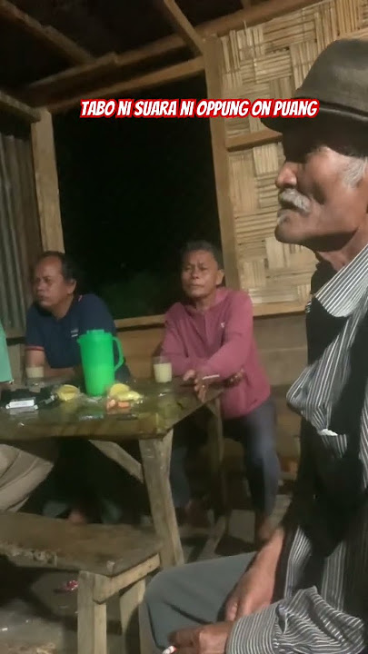 Tabo nai suara ni ompung on namarmitu i puang sehat ma ompung asa tetap menghibur hami #sukubatak