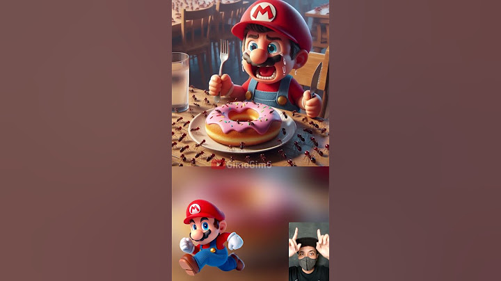 Team Mario cries because there are ants in their donut #mario #mariobros #supermario #cartoon