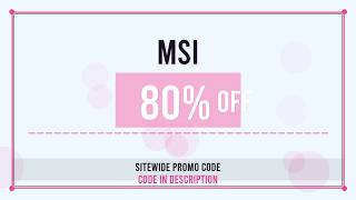 MSI Promo Code & Discount 2026 | Best Deals March