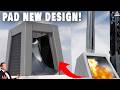 SpaceX To The NEW Launch Pad Design Upgrade...