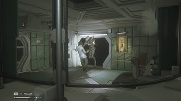 Alien Isolation - PC (2014) - Hard - 2 Chapter - Without Motion Tracker Challenge - Gameplay