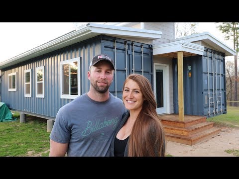 Couple Builds SHIPPING CONTAINER HOME With No Experience