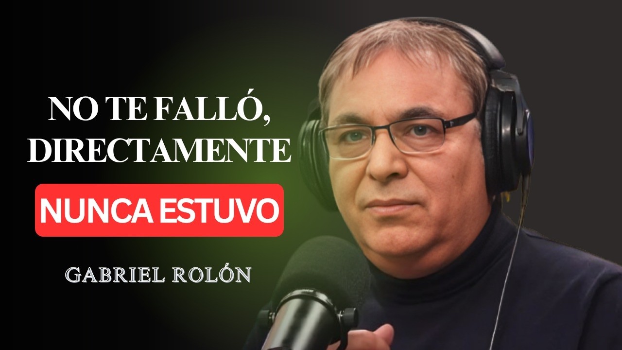 Parece perfecto pero termina mal, ¿te suena  :  Gabrial Rolón