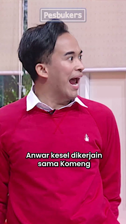 Anwar kesel dikerjain sama Komeng #pesbukers #pesbukersantv #shorts