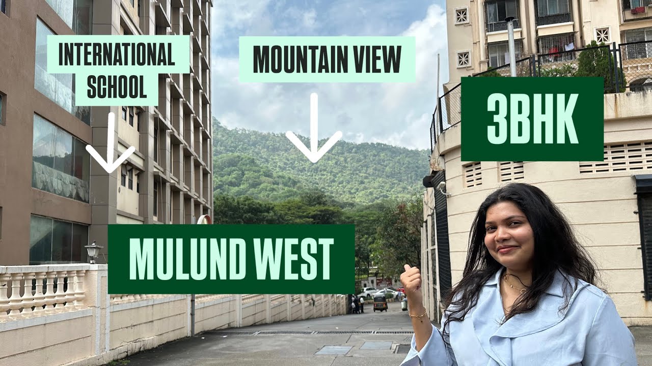 Luxury 3BHK in Mulund West | Fully Furnished Ready-to-Move Flat | Pool + Mountain View | Dream Home 