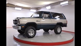 Career Overview 1993 DODGE RAMCHARGER