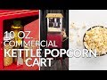 CCP1000RED | 10 oz. Commercial Popcorn Cart | 59 Inches Tall