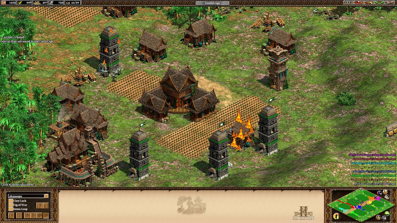 AOE II - мал ұрлау - YouTube