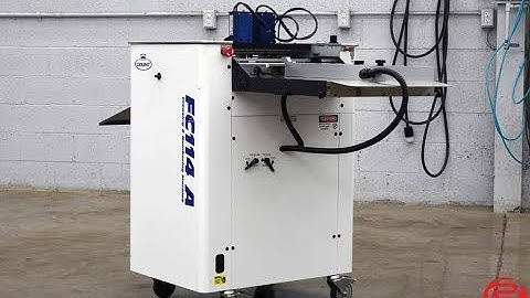 2015 Count FC114 A Vacuum Feed Digital Impact Creaser