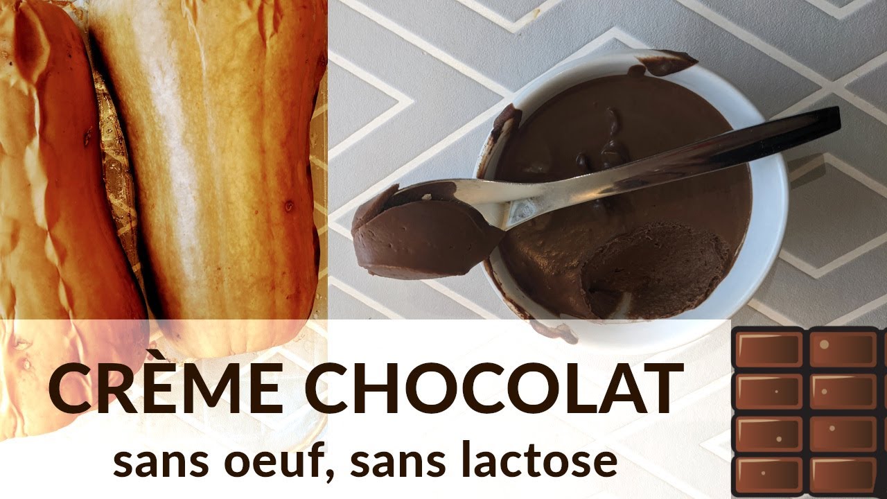 La Crème au Chocolat, sans oeuf, sans laitages, AVEC butternut et lait