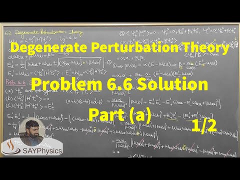 L6.1 Degenerate Perturbation