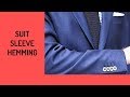 How To Hem Suit Coat Sleeves With Buttons