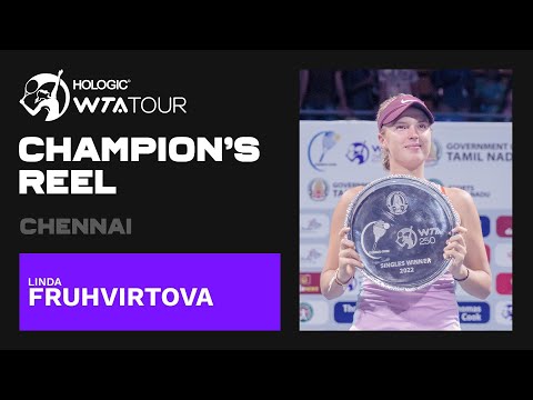 Linda fruhvirtova's best points to her first wta title!