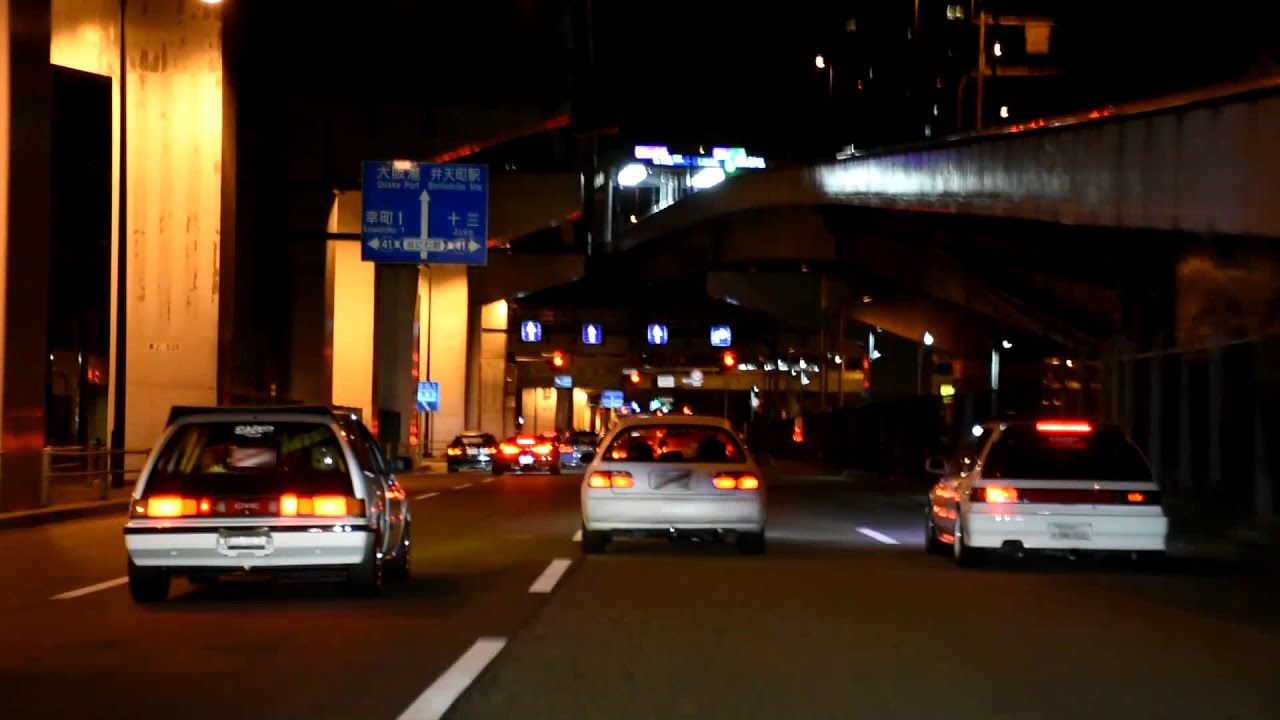 RAW FOOTAGE - CARMAKEACROSS / RACING THROUGH OSAKA WITH KANJOZOKU