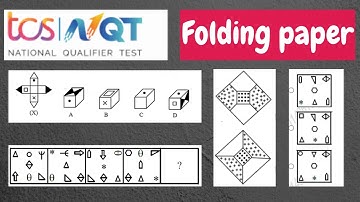 TCS NQT Paper Folding Question | TCS NQT Reasoning Sample Paper 2021