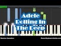 Adele - Rolling In The Deep Piano Tutorial 🎹