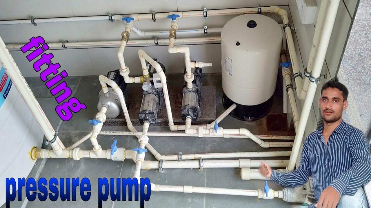 Pressure pump installation l pressure pump & user guide YouTube