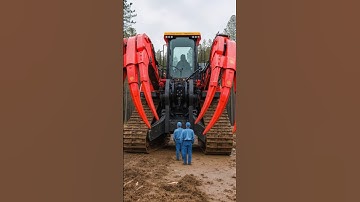 Cỗ máy xúc cải tiến mạnh nhất thế giới 😍 #mayxuc #automobile #excavator