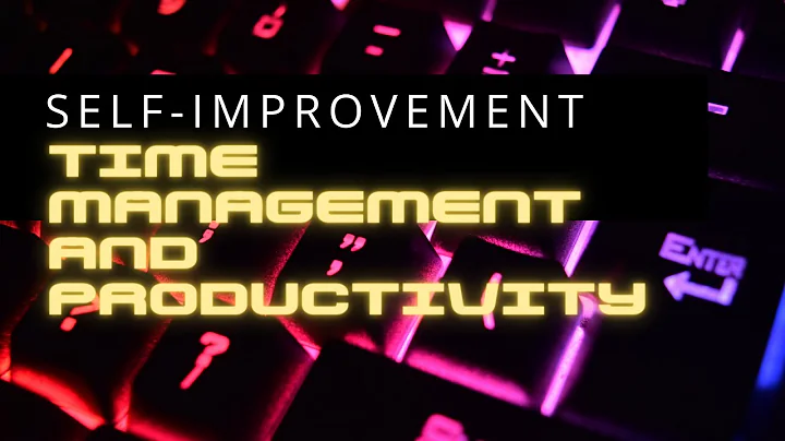 Mastering Time Management and Boosting Productivity: Tips and Techniques for Success!