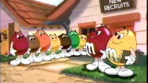 M&M candies "Boot Camp" commercial 1993