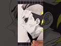 【鬼滅の刃】不死川玄弥の輪郭を描く！#shorts