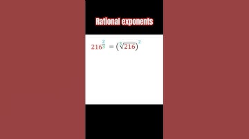 Rational Exponents #Algebra #math