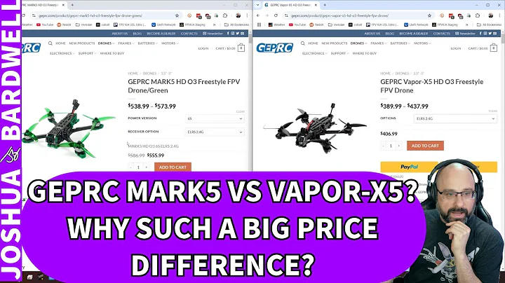 Why Is The GepRC Vapor-X5 So Much Cheaper Than the Mark5? - FPV Questions