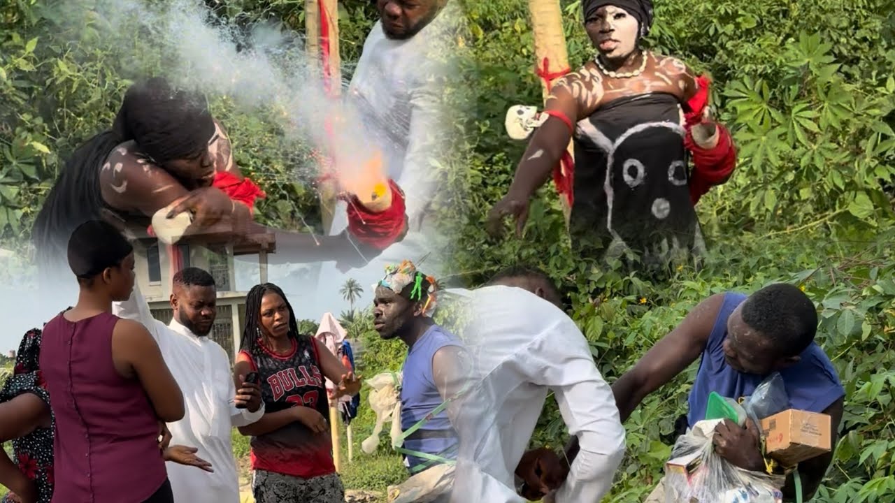 This is demonic abroad based came back to buries his father but his best friend made him mad/ #god 